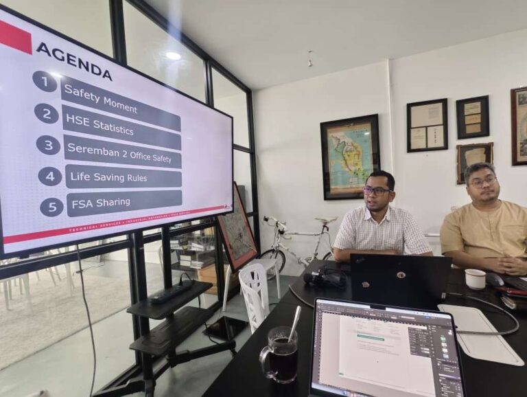 Strengthening HSE Culture: Quarterly Safety Meeting & FSA Knowledge Sharing