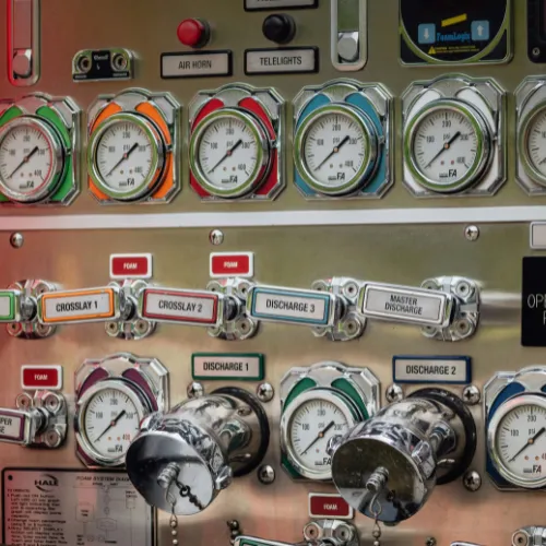 valve bypass override panel plant