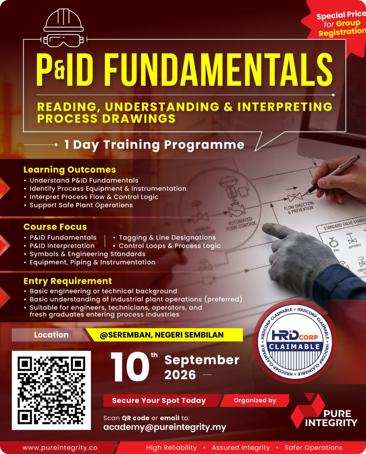 p&id fundamental training malaysia